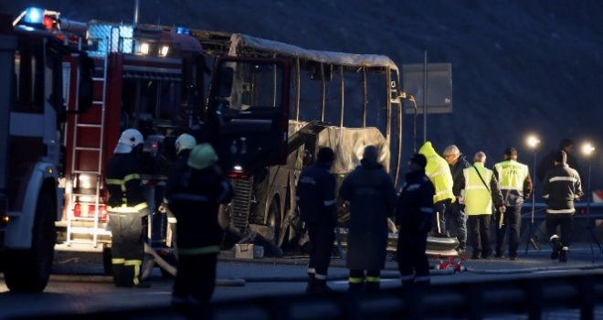Zapalio se autobus iz Sjeverne Makedonije, najmanje 45 mrtvih
