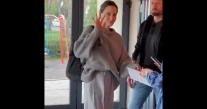 I holivudska zvijezda stigla u Ukrajinu: 'Upravo sam otišla na kafu i srela Angelinu Jolie'