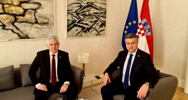 Čović Plenkoviću i Milanoviću: Upozorite na grubo i organizirano preglasavanje hrvatskog naroda u BiH dok za to još ima vremena