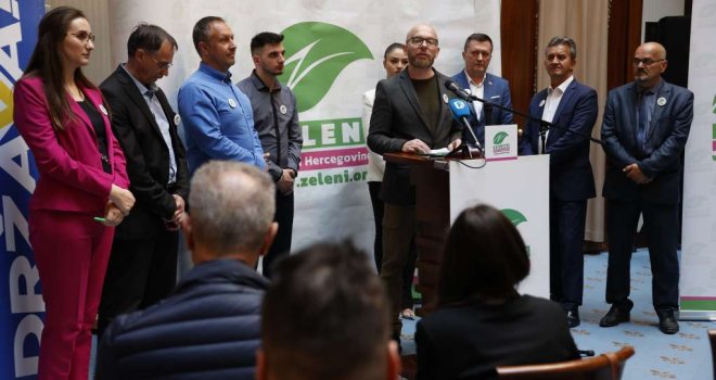 BiH ima novi politički subjekt 'Zeleni', ali nije okrenut samo ekologiji:  Jedan od ciljeva da svaki punoljetni građanin ima najmanje po 1.000 KM dohotka