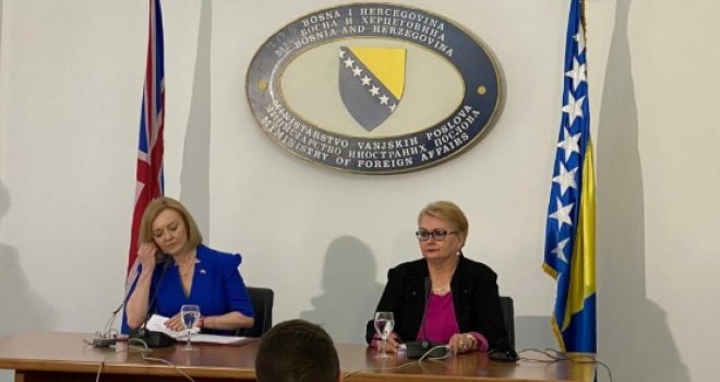 Truss nakon sastanka s Turković: Velika Britanija ima jasan stav! Izbori u BiH se moraju održati!