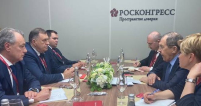 Počeo sastanak Dodika i Lavrova: Šef ruske diplomatije se požalio... 