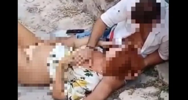 Opet vruće strasti na Jadranu: Ljubavni par uhvaćen u klinču, i to nasred ulice... Evo gdje!