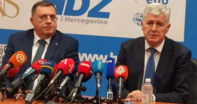 Glavni odbor SNSD-a prelomio, raskida koaliciju i sa HDZ-om!? Jedna Čovićeva rečenica naljutila je Dodika...