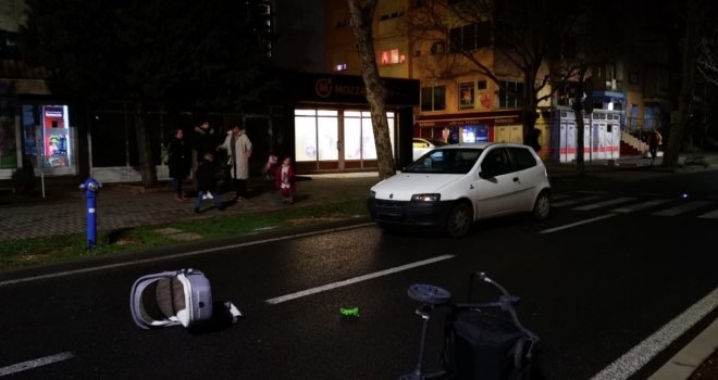 Automobilom udario majku, dijete i bebu u dječijim kolicima