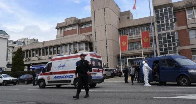 Detalji eksplozije u Podgorici: Muškarac se raznio bombom u Osnovnom sudu, povrijeđeno pet osoba