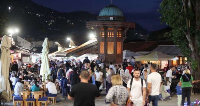 Sarajevo kao centar svijeta, evo odakle najviše turista dolazi da posjeti glavni grad