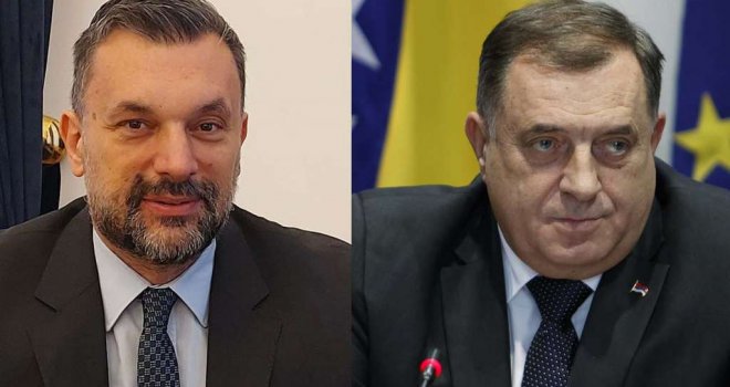 Dodik odgovorio na Konakovićevo prozivanje: Nije majka karala Dinu što je...