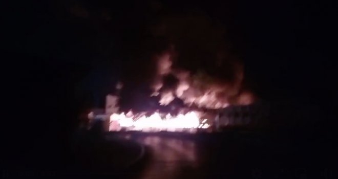 Požar u Gradačcu, gore pogoni industrije modne konfekcije Kula