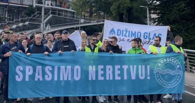 Odbranit ćemo Neretvu... Kada se ljudi udruže, oni su sila! Neka naprave taj Ulog, ali neće ga nikad pustiti u rad!