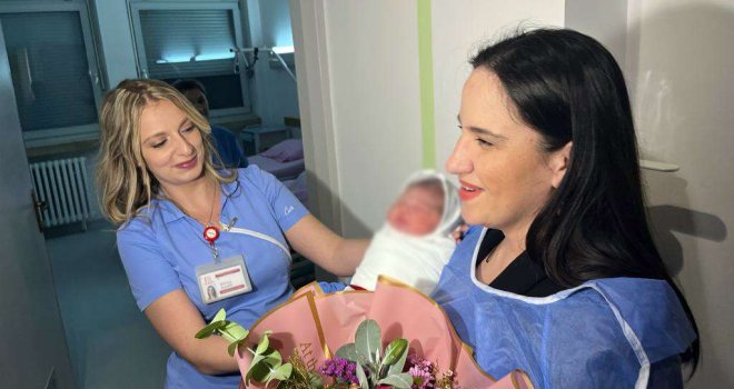 Djevojčica Zumra prva beba rođena u Sarajevu u 2024. godini