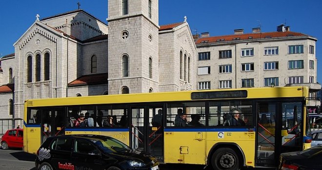 Noćni prijevoz na relaciji Ilidža-Baščaršija umjesto tramvajima nakon ponoći autobusima