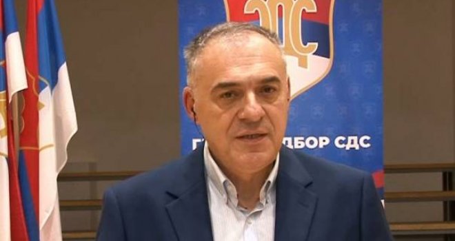 Milan Miličević podnio neopozivu ostavku na mjesto predsjednika SDS-a