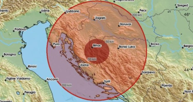 Zatresla se BiH: Zemljotres praćen glasnom tutnjavom pogodio našu zemlju