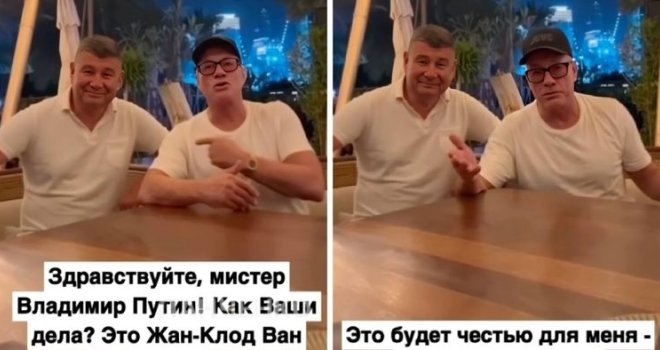 Van Damme javno poslao veliku pusu Putinu: 'Želim doći u Rusiju kao ambasador mira!'