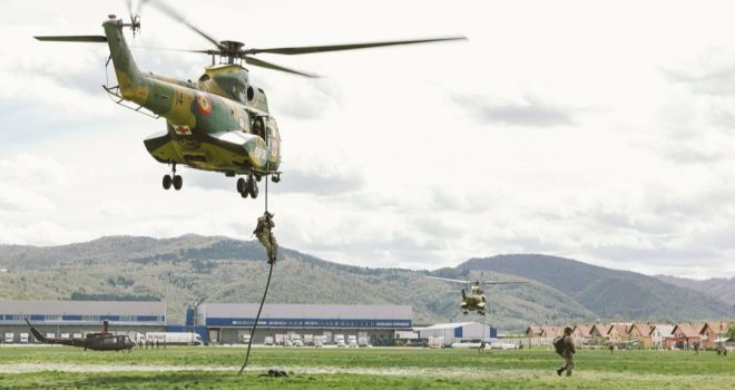 EUFOR intenzivira aktivnosti: U vježbi učestvovalo više vojnika i helikoptera