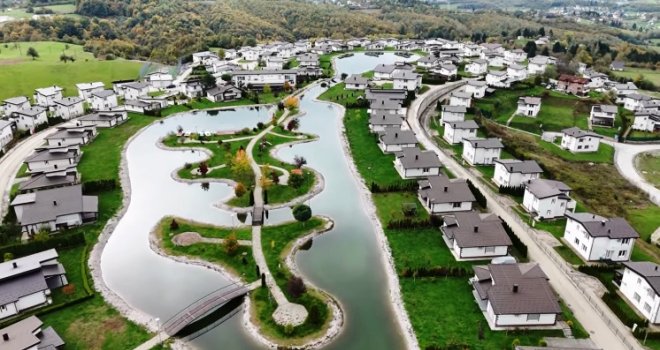 'Privatni grad' nadomak Sarajeva dobija novi kvart sa preko 50 objekata: Luskuzne vile, stambene zgrade, jezero...