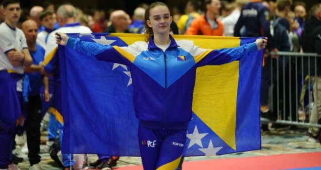 ITF taekwondo prvenstvo: Bh. juniorska reprezentativka Melina Ružnić postala viceprvakinja Evrope 
