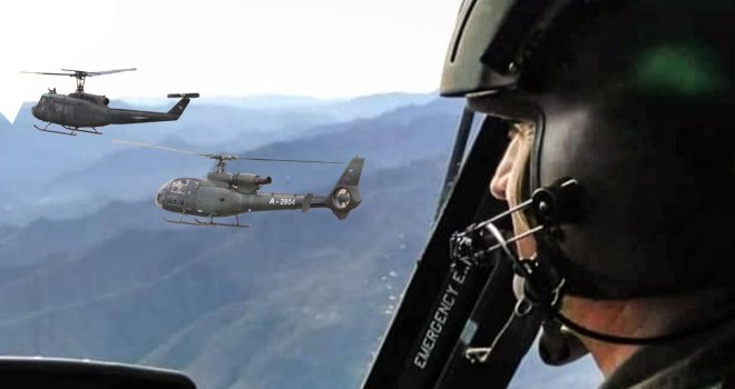 Oružane snage BiH prebacile dio helikoptera iz Rajlovca u kasaranu u Banjoj Luci