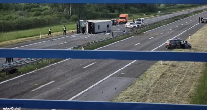 Uhapšena oba vozača nakon teške nesreće na autocesti A3, 'sreća u nesreći' da se autobus nije zapalio