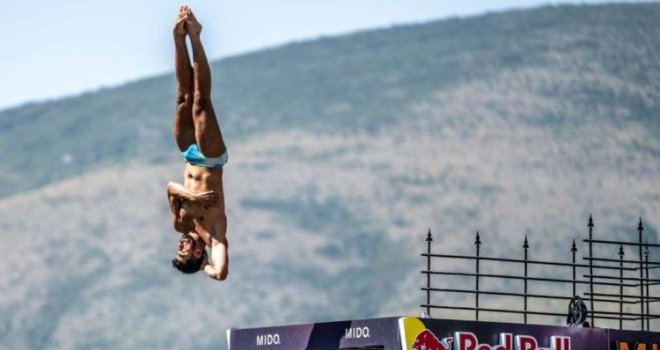 U četvrtak počinje deveto mostarsko Red Bull Cliff Diving natjecanje