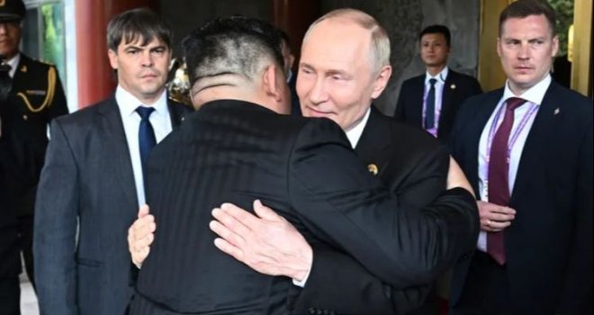 Južnokorejska paranoja nakon sastanka s Putinom: Odnijeli čašu, brišu sve što je Kim dotakao