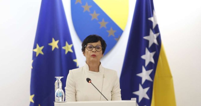 Marta Kos u Parlamentu BiH: Reforma ili gubitak evropskog novca