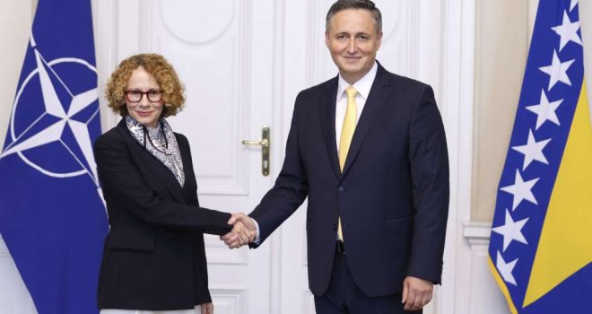 Bećirović sa zamjenicom generalnog sekretara NATO-a: Ne smije biti sigurnosnog vakuuma u BiH