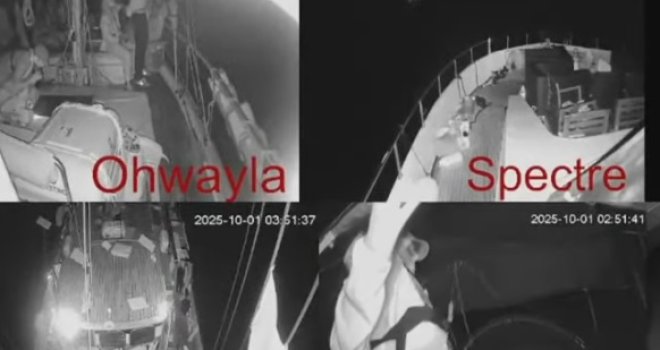  Miljanović s flotile za Gazu: Izraelski brodovi ruše komunikaciju, strah je prisutan!