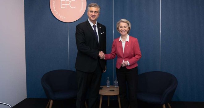 Plenković s von der Leyen istaknuo važnost usvajanja Reformske agende za nastavak europskog puta BiH