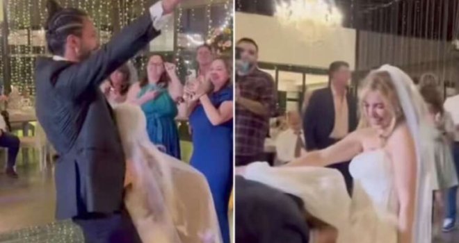 'Jadan čovjek, gleda kćerku kako se blamira pred tolikim svijetom'! Razuzdani mladenci zgrozili svatove