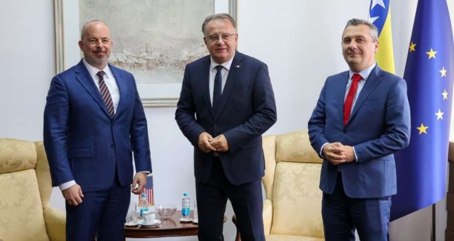 Nikšić s Ginkelom: SAD su ključni partner Bosni i Hercegovini