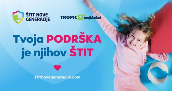  Tropic postao 'Zaštitnik djece': Saradnja sa Udruženjem 'Nova generacija' kao podrška djeci u riziku