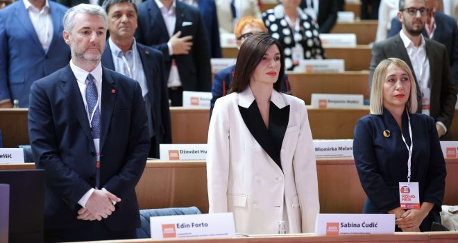 Sabina Ćudić je zvanično nova predsjednica NS, evo šta je poručila nakon preuzimanja funkcije