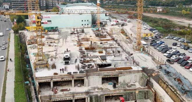  Novi simbol grada u nastajanju: Pogledajte kako napreduje izgradnja 'Sarajke'