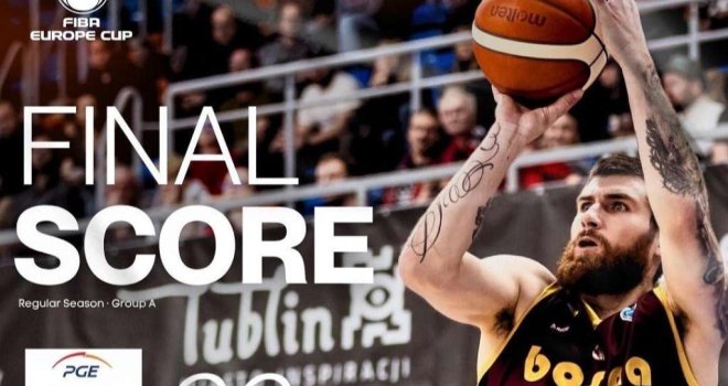 Košarkaši Bosne izgubili od poljskog Start Lubina