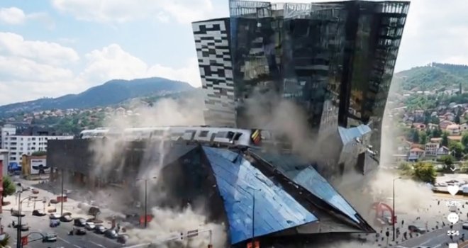 Jezivo: Lažni snimak rušenja poznatog tržnog centra u Sarajevu mnoge uznemirio, neki su i povjerovali