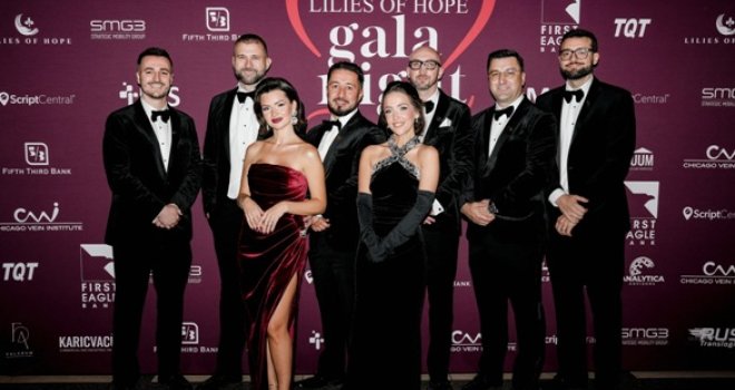 Bosanski bal u Chicagu: Svečani black tie događaj, više od 200 gostiju i donacija od 50.000 dolara za medicinsku opremu u BiH