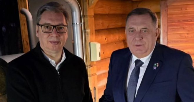 Da li se opet rasplamsala ljubav Dodika i Vučića: Evo šta je bivši predsjednik RS-a poručio