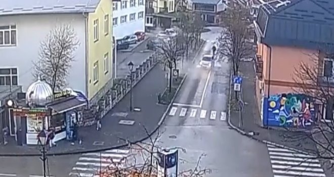 Pojavio se snimak drame u Kalesiji: Pucnjava kod osnovne škole, ljudi se razbježali