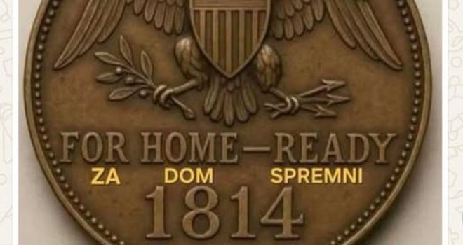 Propao pokušaj rehabilitacije ustaškog pozdrava: Na kovanici dolara iz 1814. godine nije pisalo 'Za dom spremni'