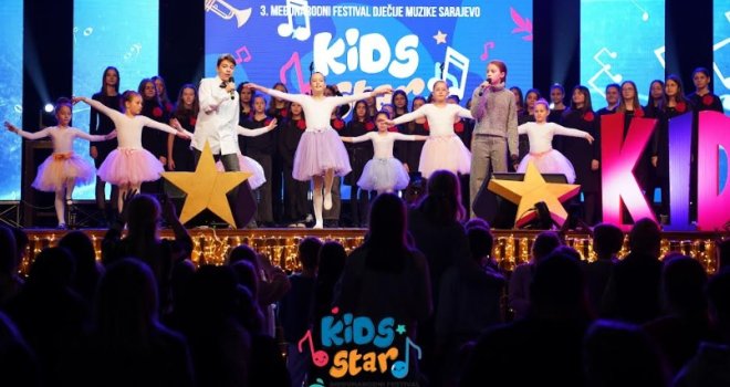  Bajkovita noć muzike i prijateljstva: Održan 3. međunarodni festival Sarajevo 'Kids Star'