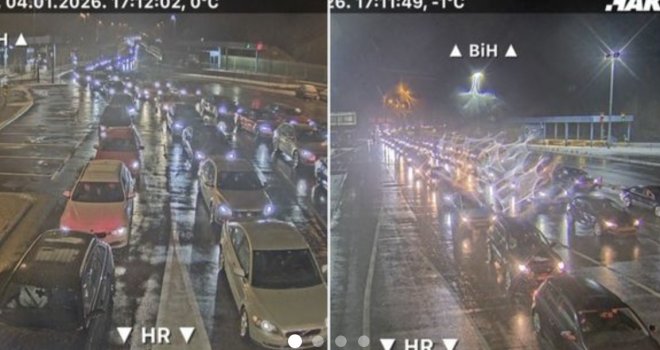 Kolaps na graničnim prijelazima, na nekoliko puteva obustavljen saobraćaj za teretna vozila