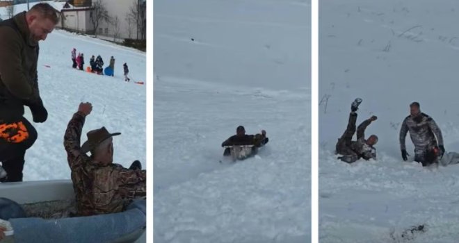 Sankanje 'na bosanski način': Prijatelji iz Velike Kladuše nasmijali region do suza