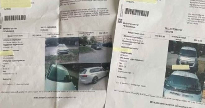 Otkrivena nova prevara?! Mostarki stigle jako sumnjive kazne od 50 eura za parkiranje
