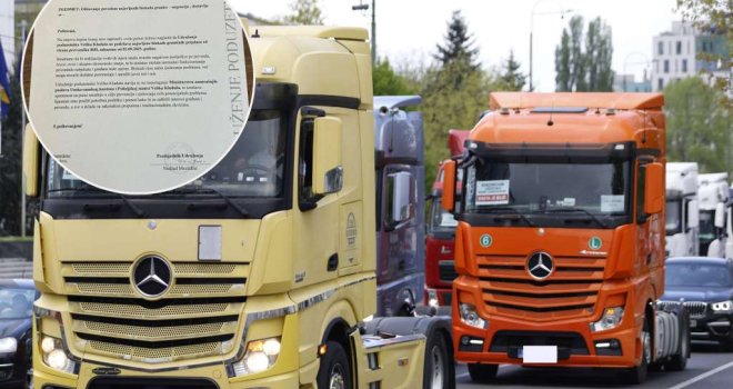 Konzorcijum logistika BiH: EU pokrenula razmatranje zahtjeva domaćih prevoznika