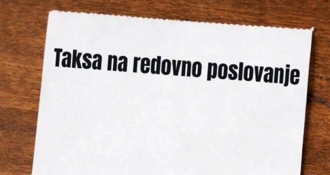 Nakon ukidanja takse na istaknutu firmu, općine u FBiH uvode (novi) namet na obavljanje djelatnosti