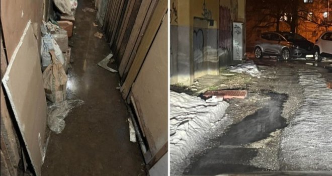 Već duži period dolazi do začepljenja kanalizacione mreže: ViK ignoriše apele građana u Novom Sarajevu, fekalije se slijevaju u podrume