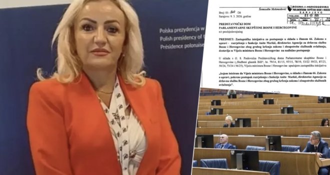 Drama u državnom parlamentu: Pokrenuta inicijativa za smjenu Anite Markić, Bošnjaci imaju manje od petine rukovodećih pozicija...