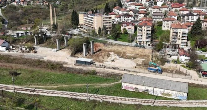Prva sarajevska transverzala pred početkom izgradnje: Penny gradi novi objekat